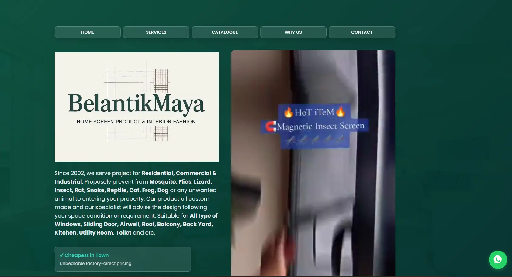 Website BelantikMaya